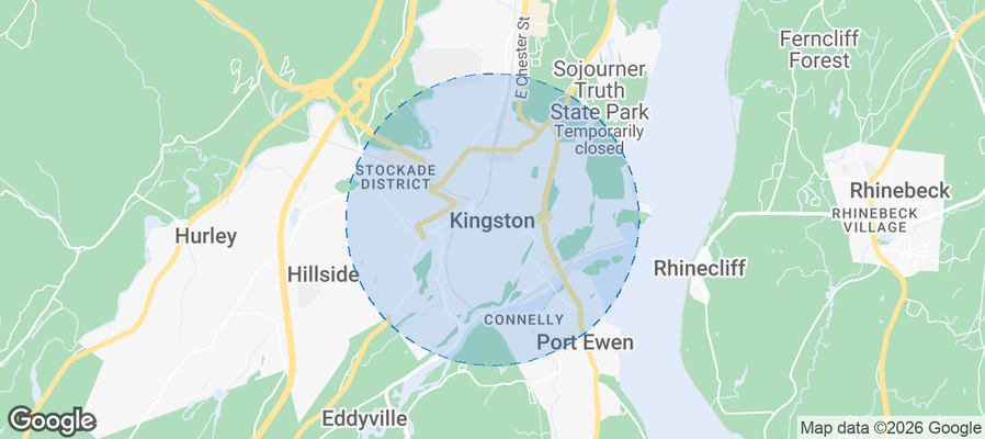 Kingston Airbnb map